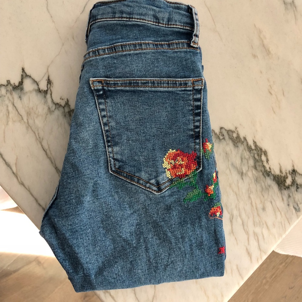 New Topshop Jamie Denim - Picture 3 of 4